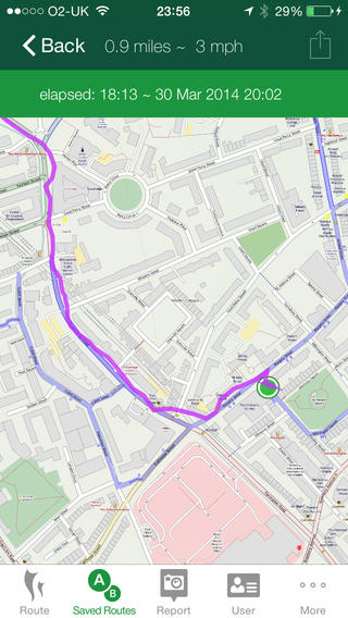 Cycle Hackney app - screenshot