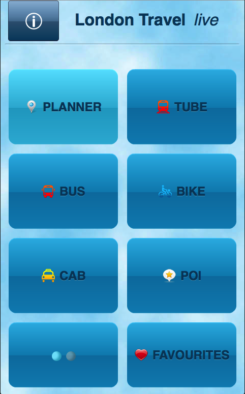 London Travel live screenshot